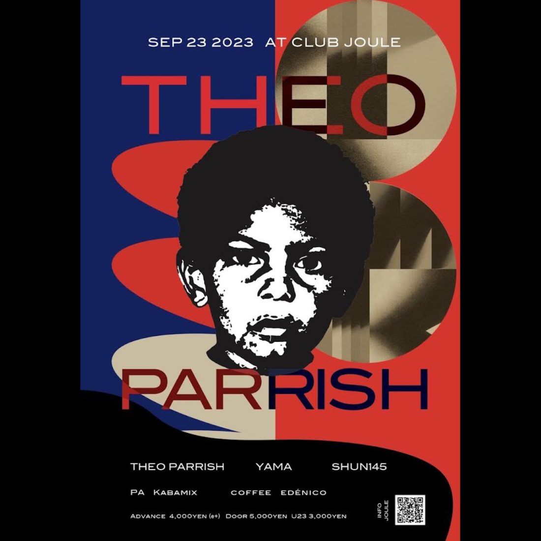 Theo Parrish Japan Tour 2023 in Osaka｜大阪 クラブ ライブハウス 